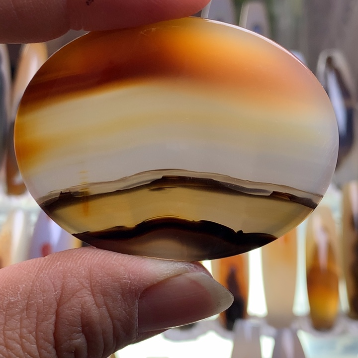 玛瑙/玉髓颈饰未镶嵌154