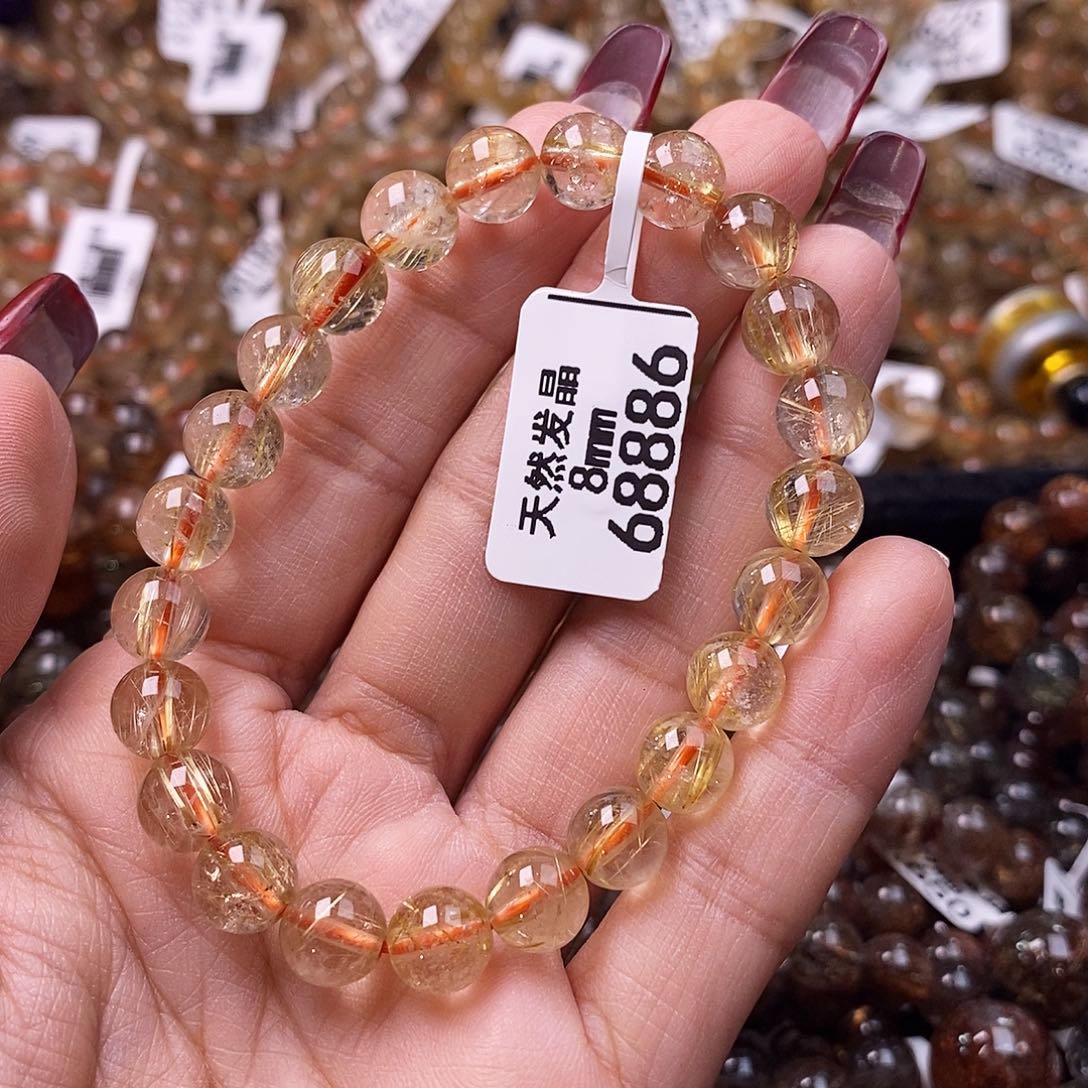 水晶手链未镶嵌水