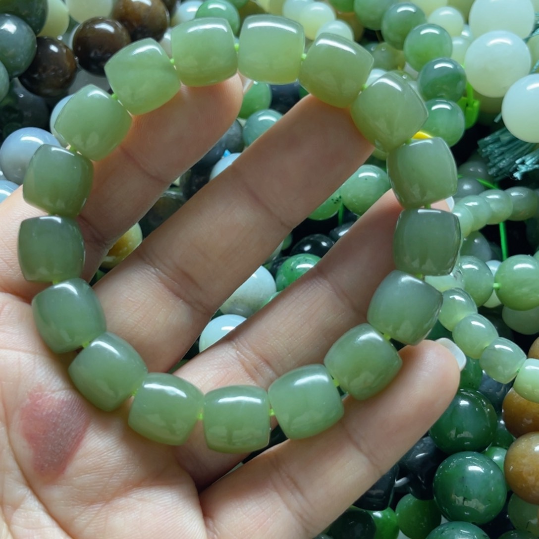 和田玉手链未镶嵌