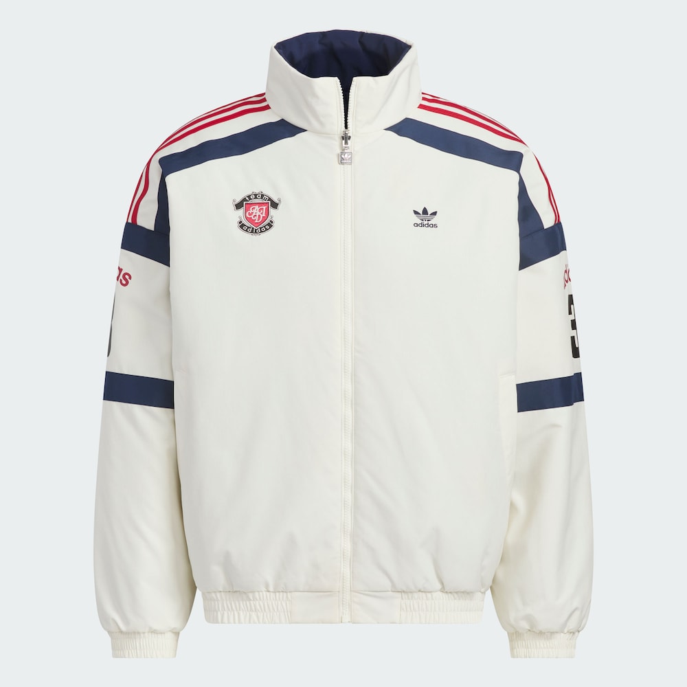 【专柜同款】adidas三叶草双面穿运动保暖棉服男款秋冬款外套KC0094