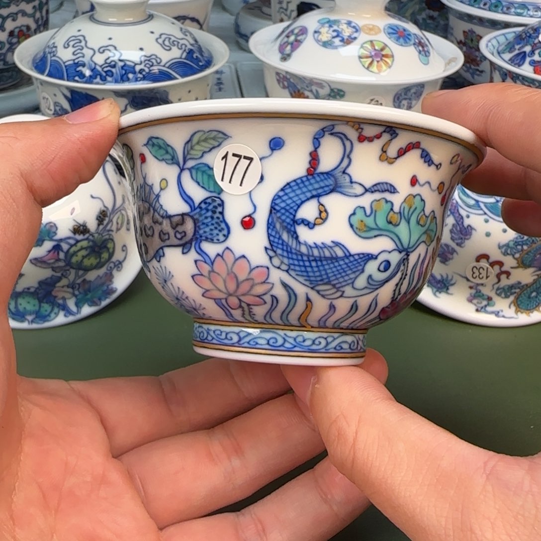 番***丶景德镇手工手绘茶具177