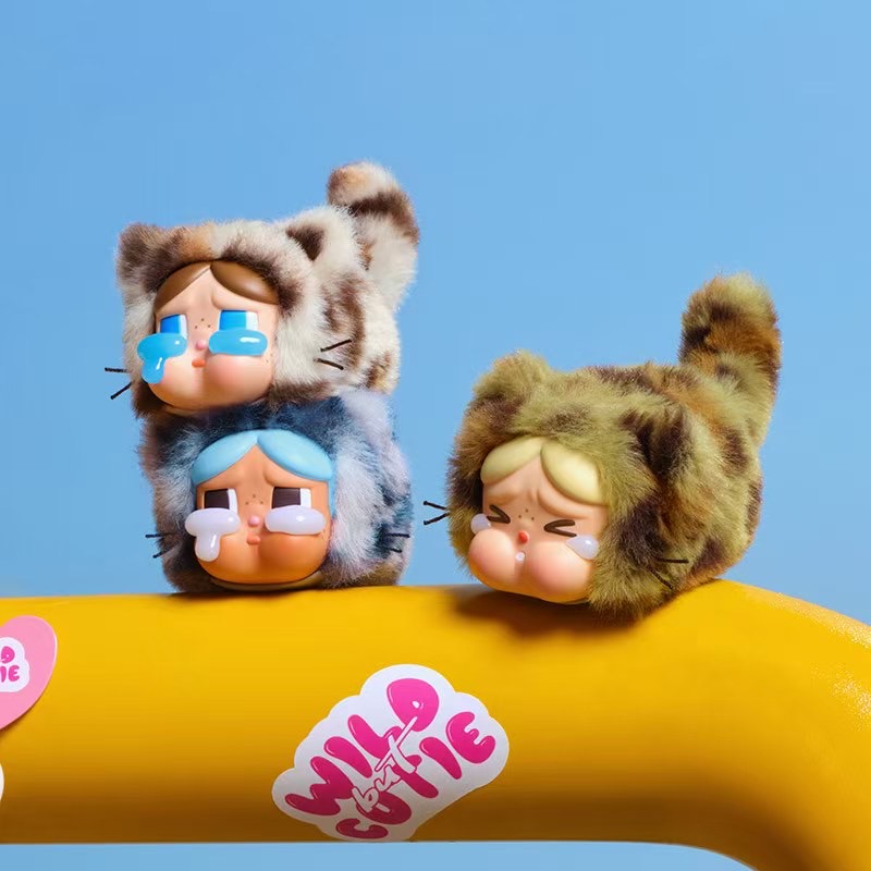 【直播代拆】哭娃豹豹猫猫系列毛绒挂件