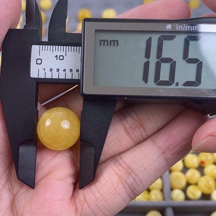 琥珀裸石未镶嵌琥珀蜜蜡