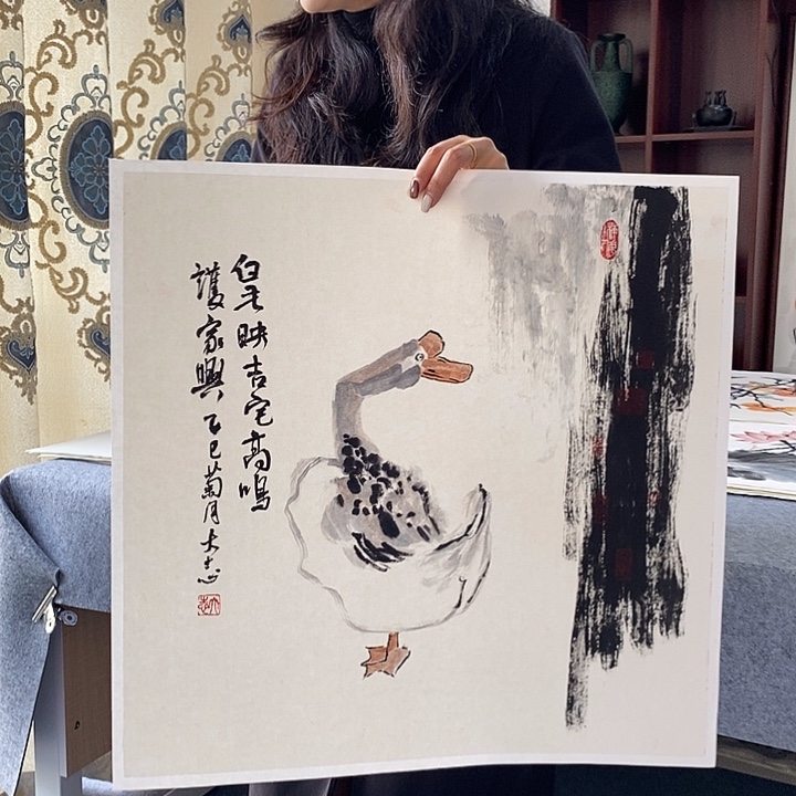 国画纯手绘国画写意作品
