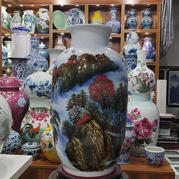 瓷片景德镇陶瓷花瓶子子