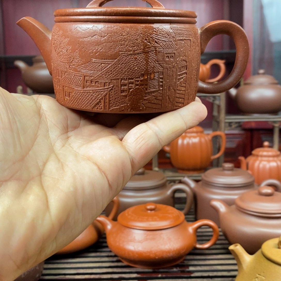 紫砂茶壶珏*生紫砂紫砂