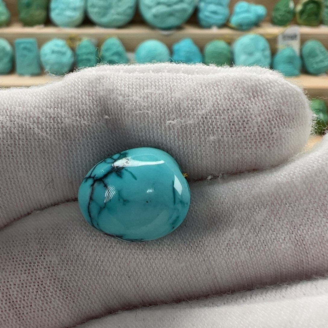 未镶嵌绿松石随形 11.6mm