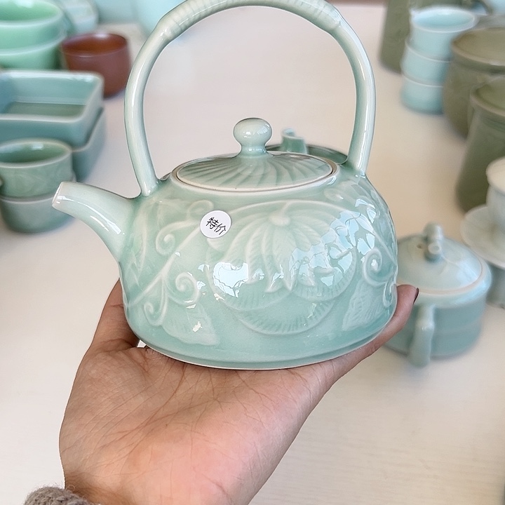 小米茶器龙泉青瓷