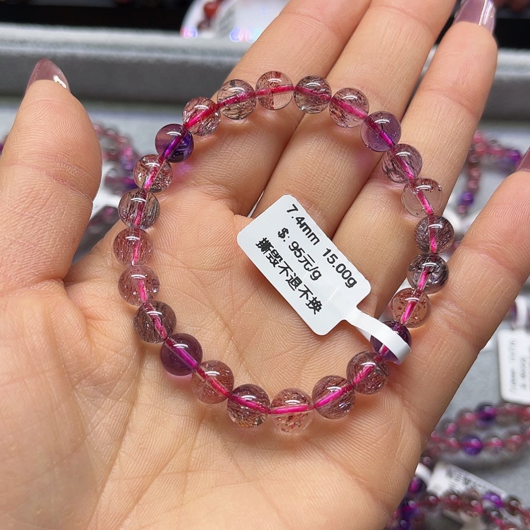 水晶手链未镶嵌手链