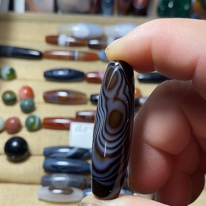 玛瑙/玉髓合金颈饰