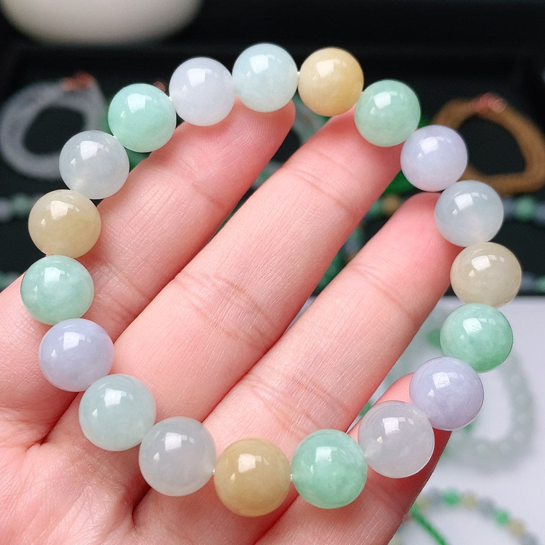 翡翠手链未镶嵌翡翠