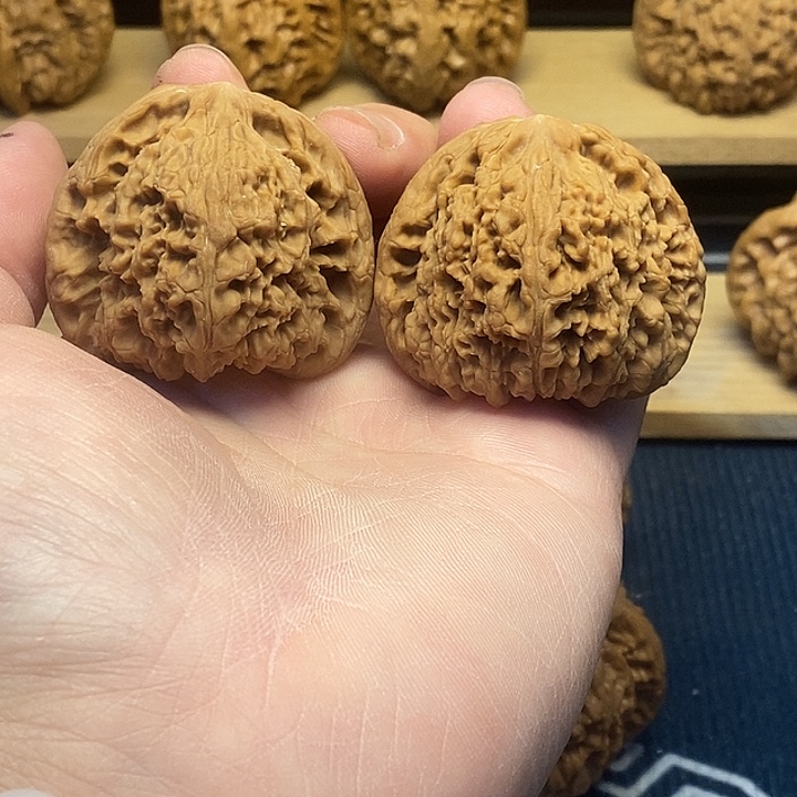 核桃文玩核桃44三角疆福利