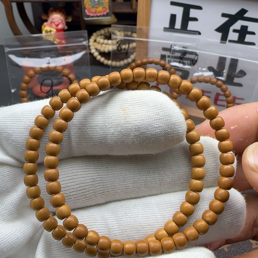 橄榄核手串福利老挝5.1mm单圈