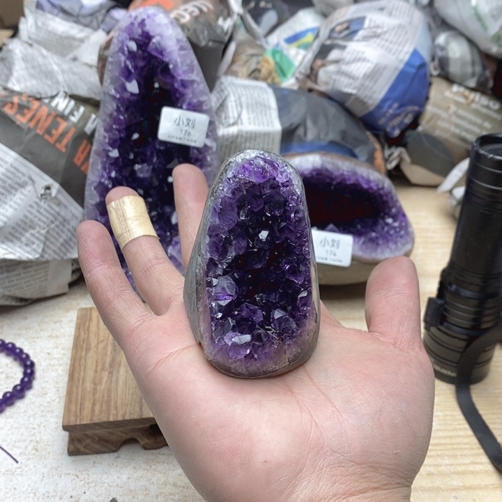 未镶嵌珠宝半成品紫晶