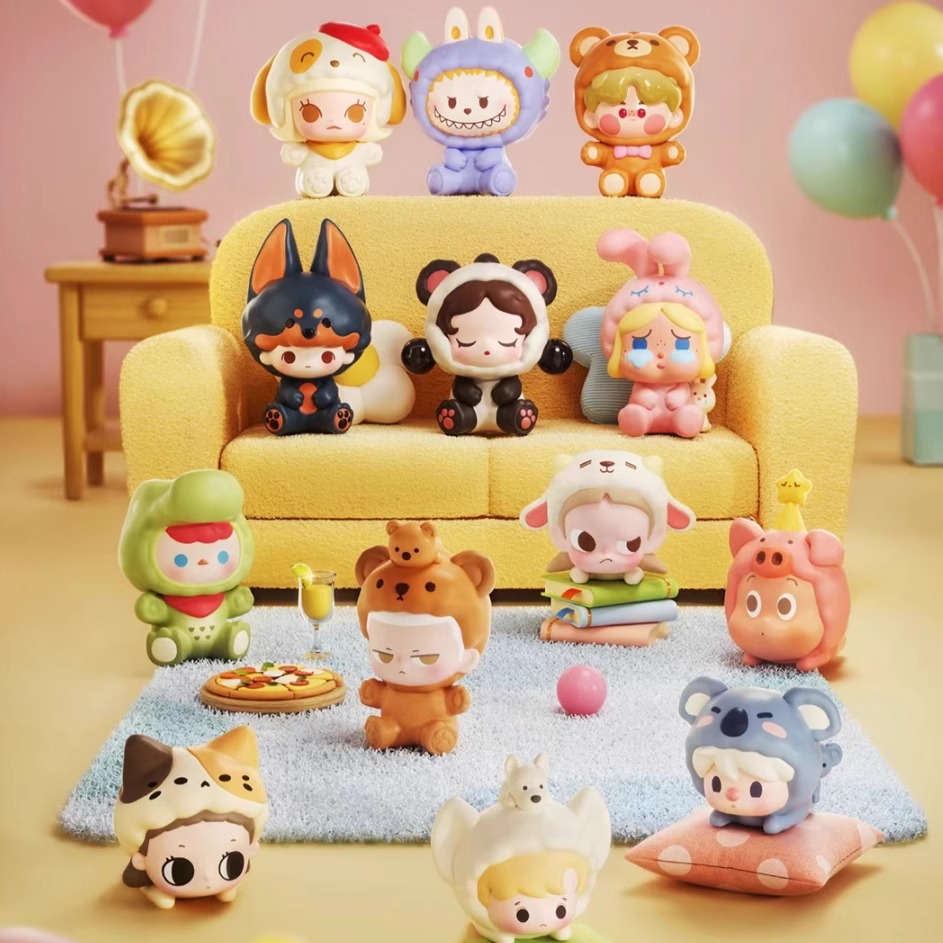 【拆盒】睡衣变装系列可爱萌粒盲盒1..200