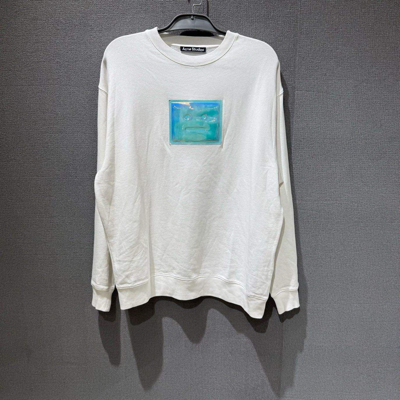 99新 Acne studio 笑脸标识圆领卫衣S码/3162