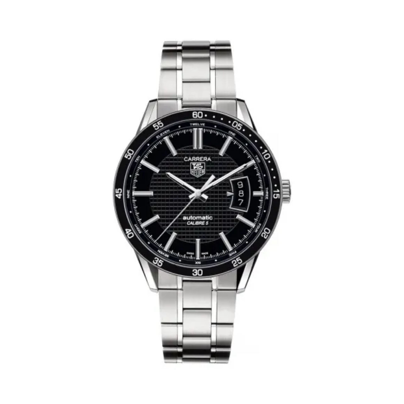 99新 TAG Heuer/泰格豪雅 卡莱拉自动机械男表39mm专柜价21100