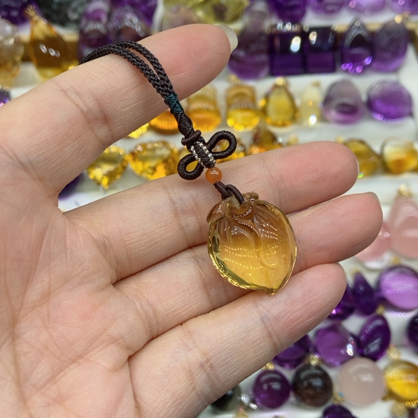 【闪购商品】水晶水晶吊坠未镶嵌