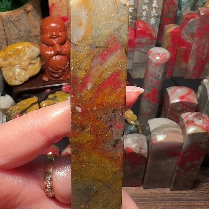 昌化鸡血石2****寿昌化鸡血石