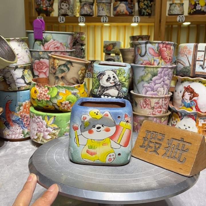 景德镇艺术手绘作品
