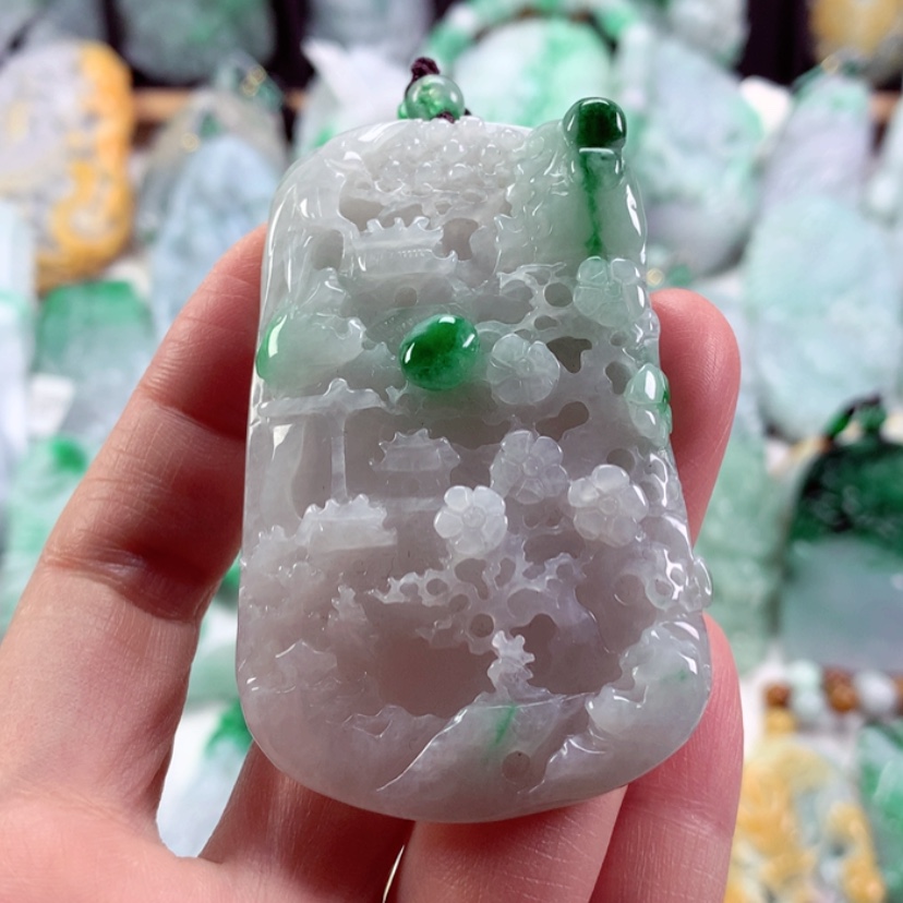 【闪购商品】翡翠吊坠(不含链)未镶嵌