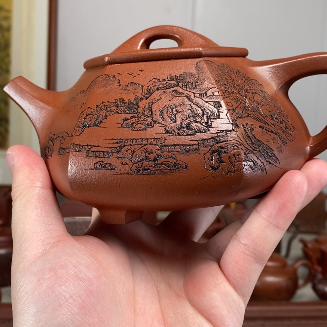 茶壶紫砂原矿泥料传统工艺制作