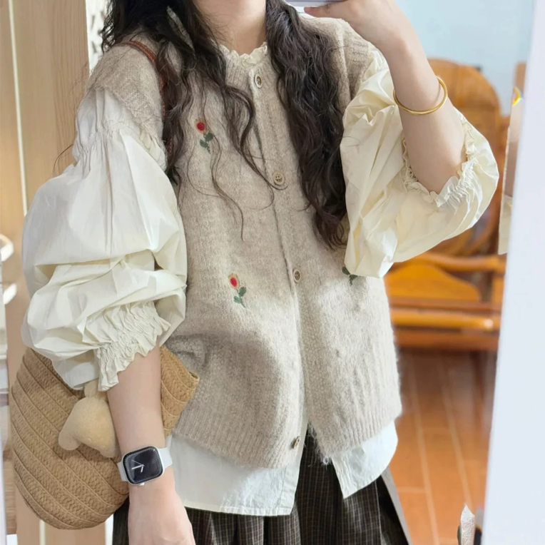 秋冬新款长袖针织毛衣减龄女装/非主图款/直播扣号链接