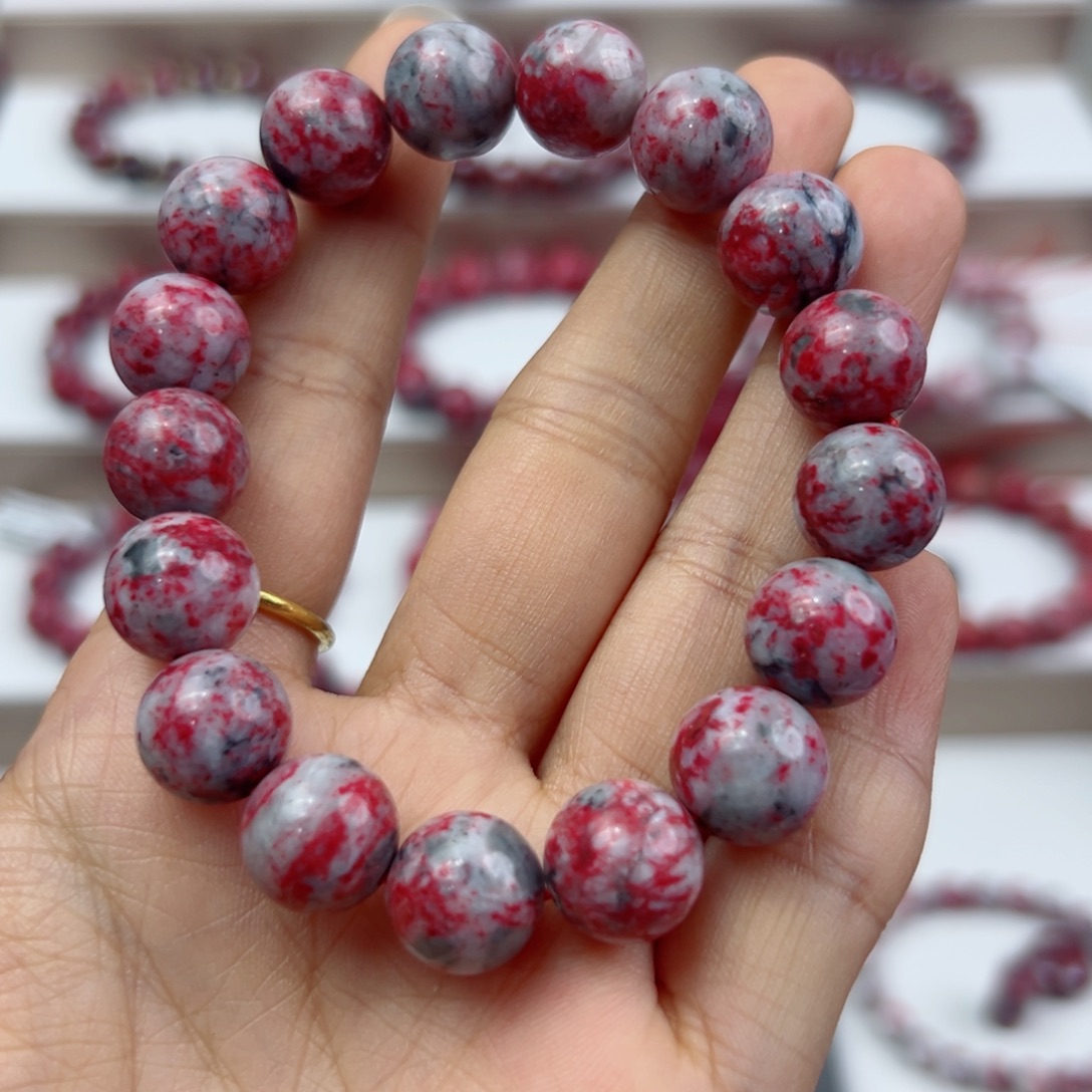 天然辰砂天然原石 卡12 43.9克