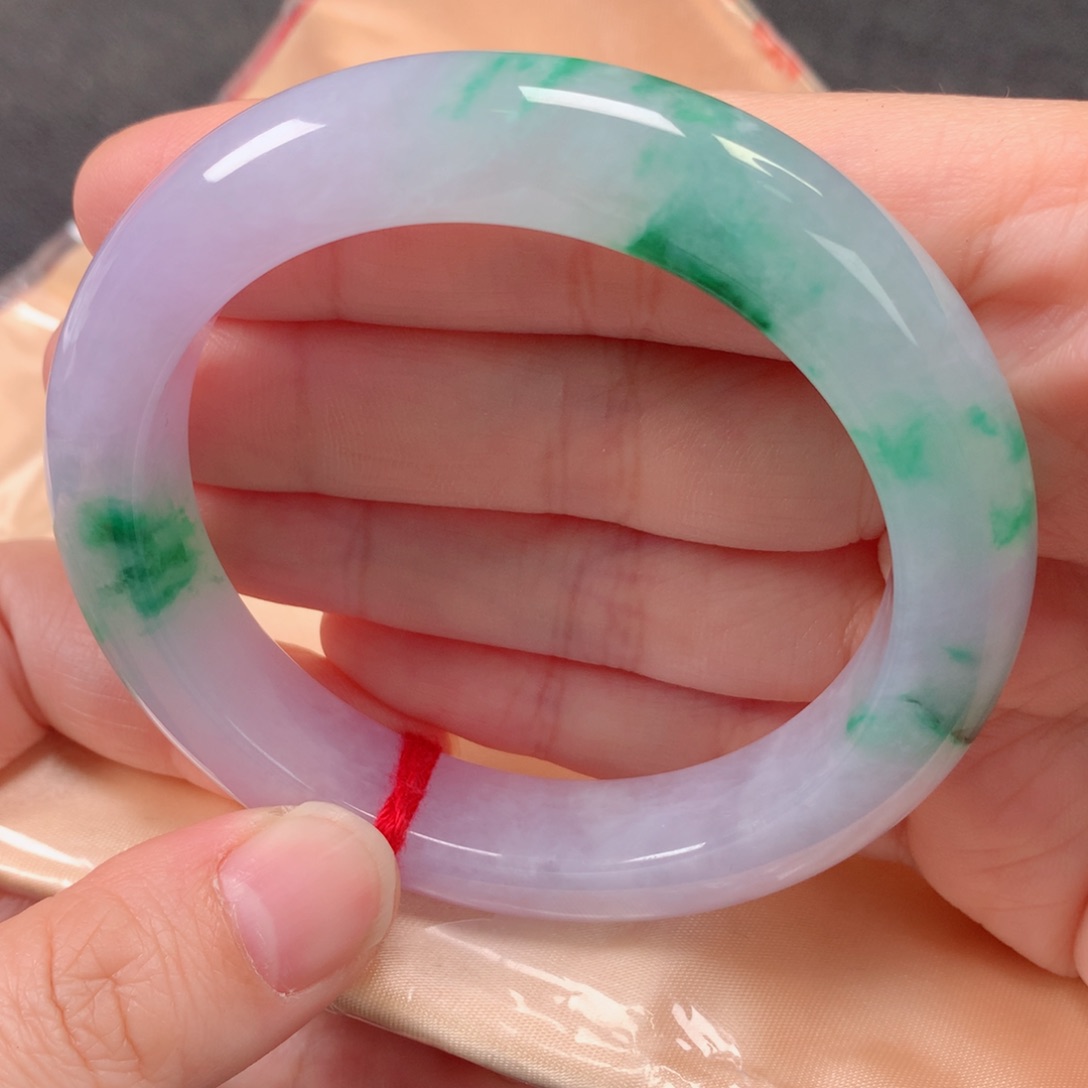 未镶嵌手镯翡翠缅甸天然翡翠手镯57