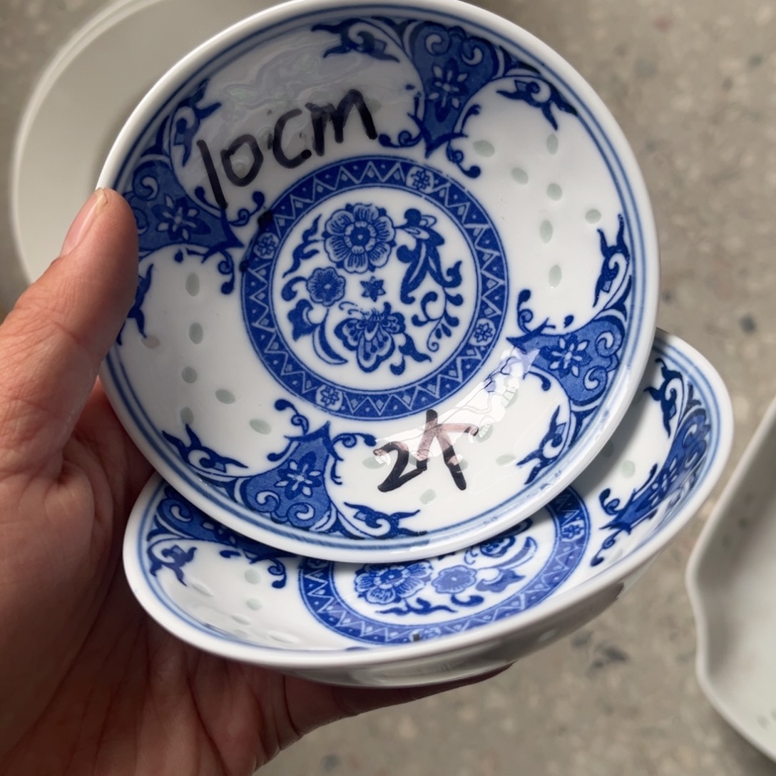 海***恋瓷片景德镇高温细白瓷餐具