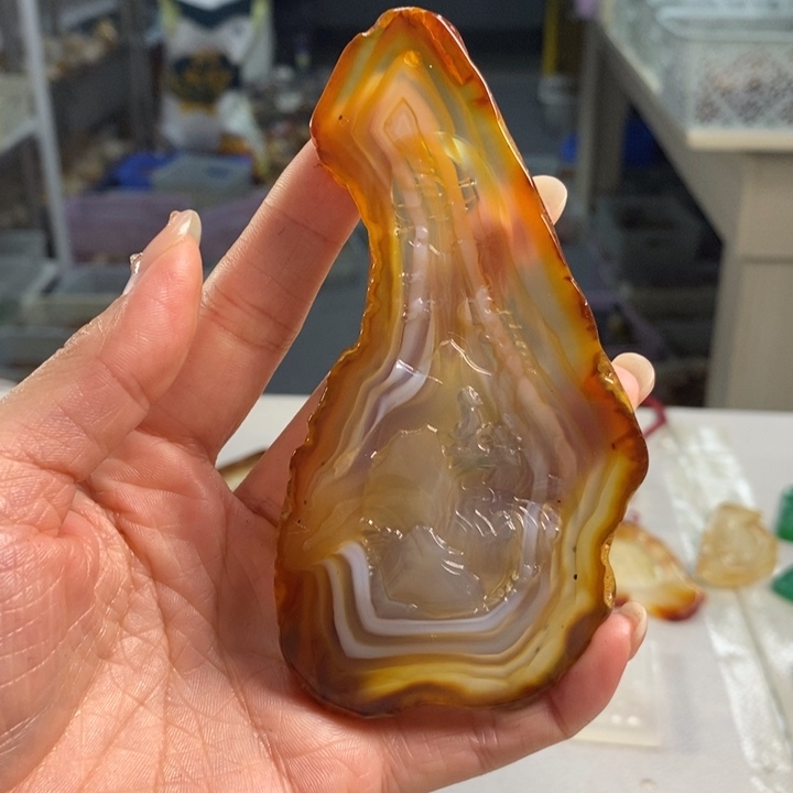 玛瑙/玉髓吊坠(不含链)未镶嵌