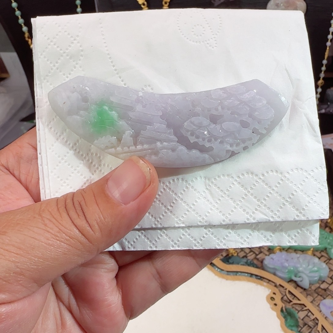 定制翡翠未镶嵌仿古