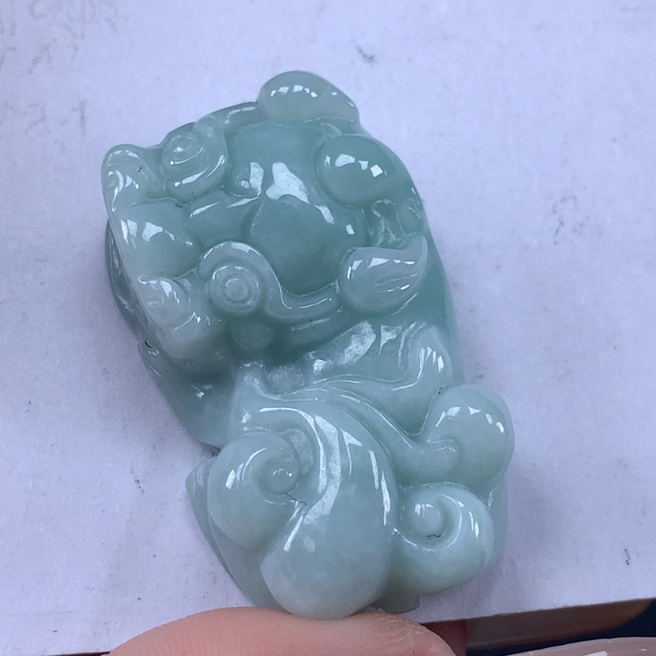 颈饰未镶嵌翡翠貔貅