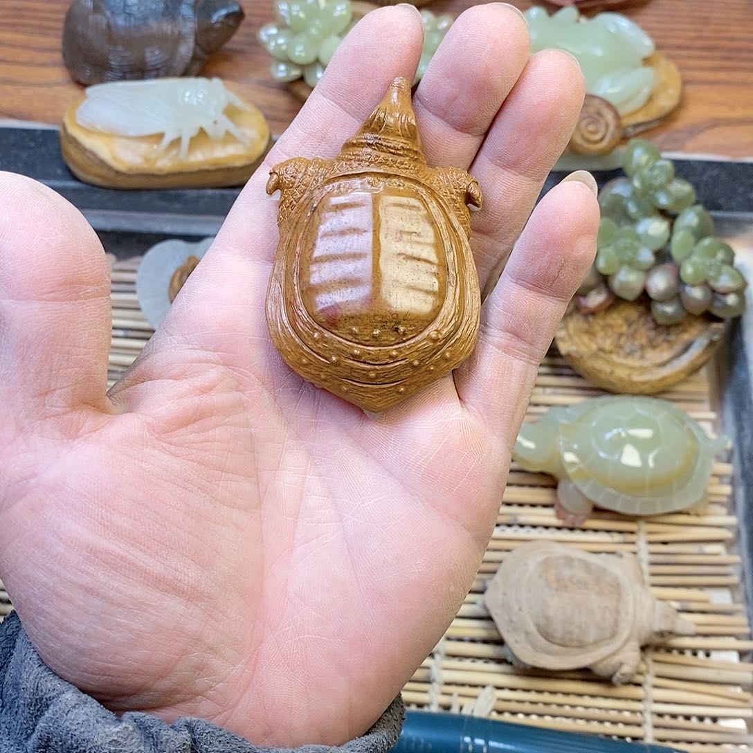 【闪购商品】砖雕海*青天然一体雕刻