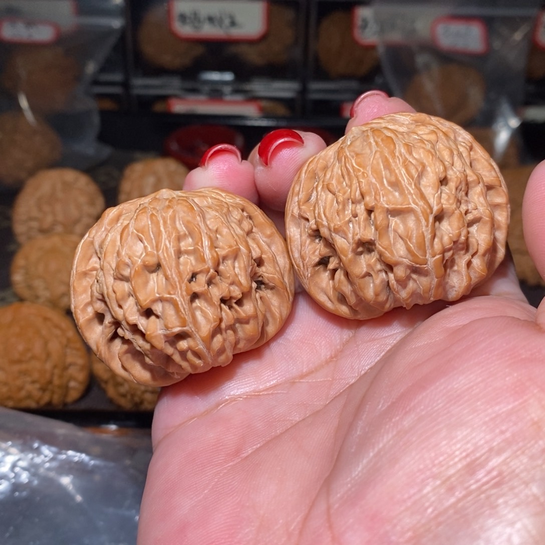 锵***锵把件文玩核桃磨盘