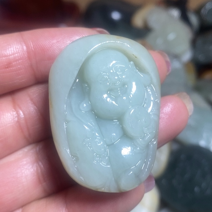 和田玉挂件未镶嵌