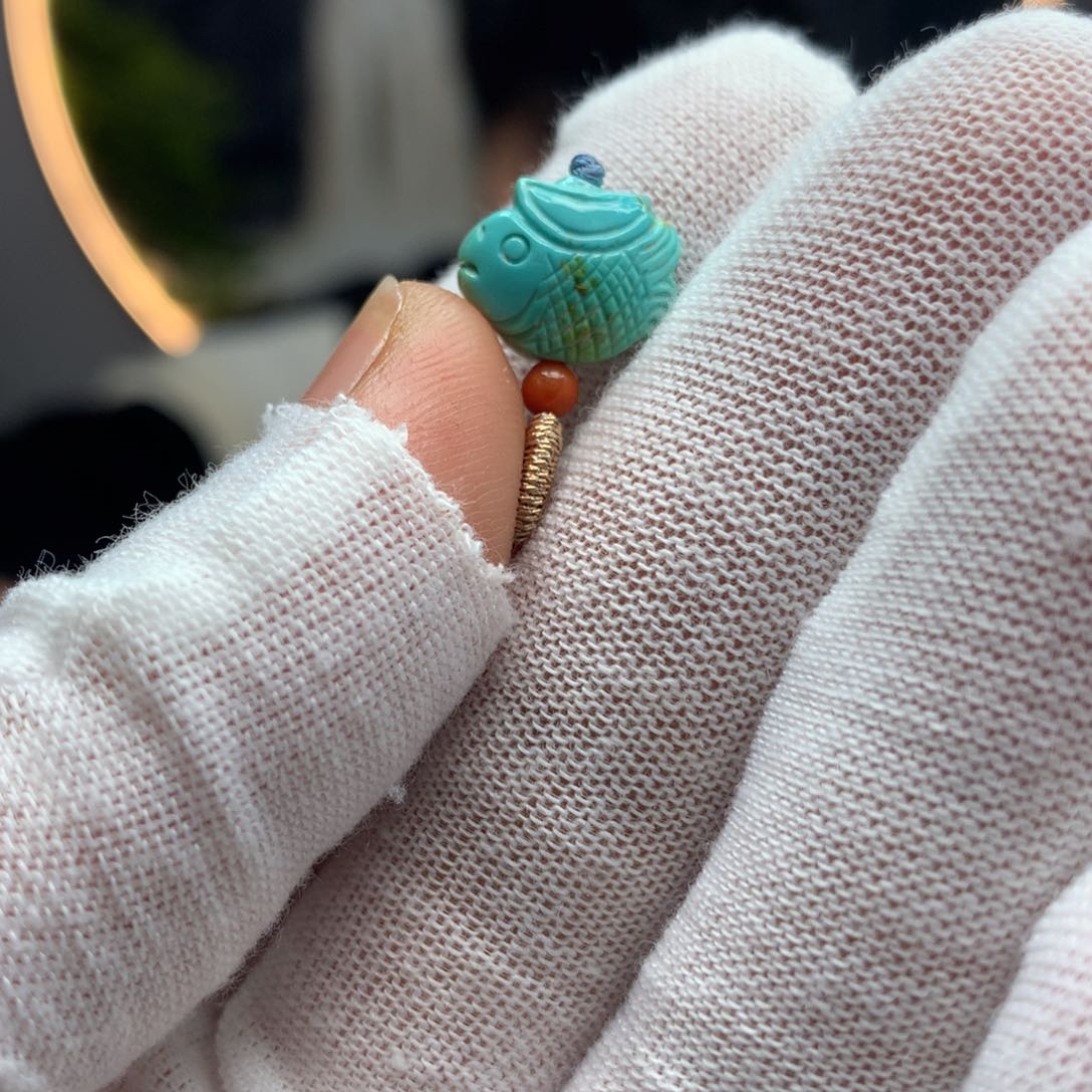 绿松石挂件未镶嵌