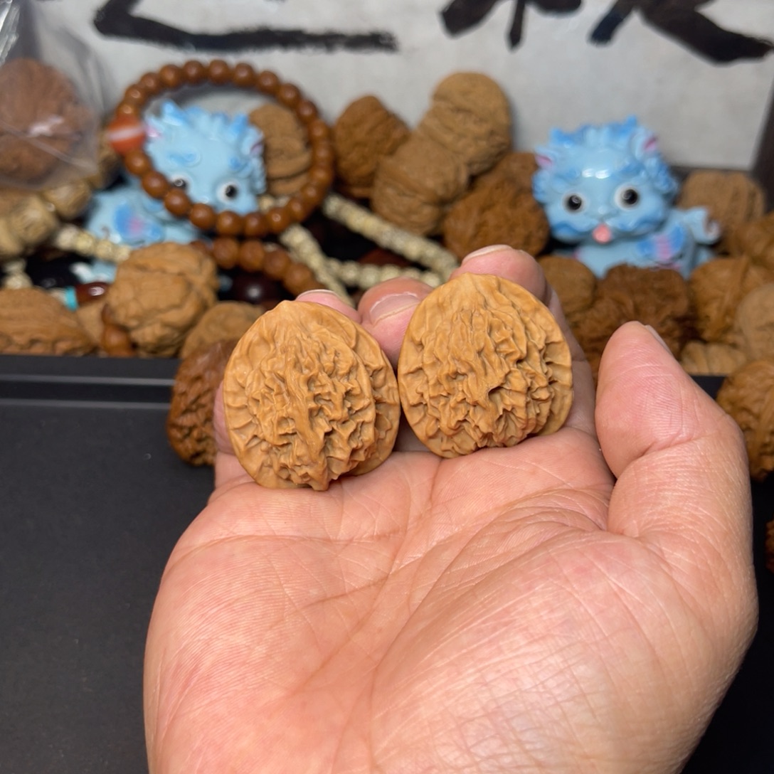 吊坠文玩核桃34全品无修秦闷