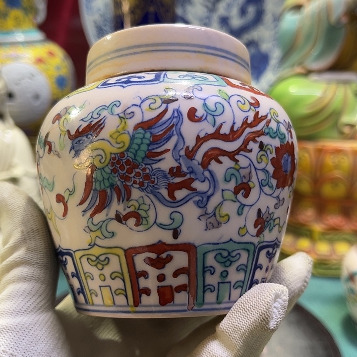 盖碗摆件摆摆件摆件创意