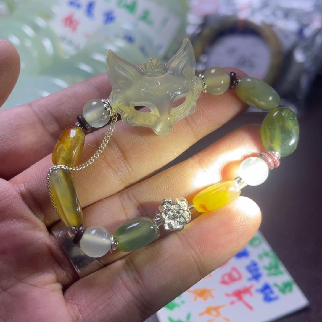 蛇纹石玉未镶嵌发饰