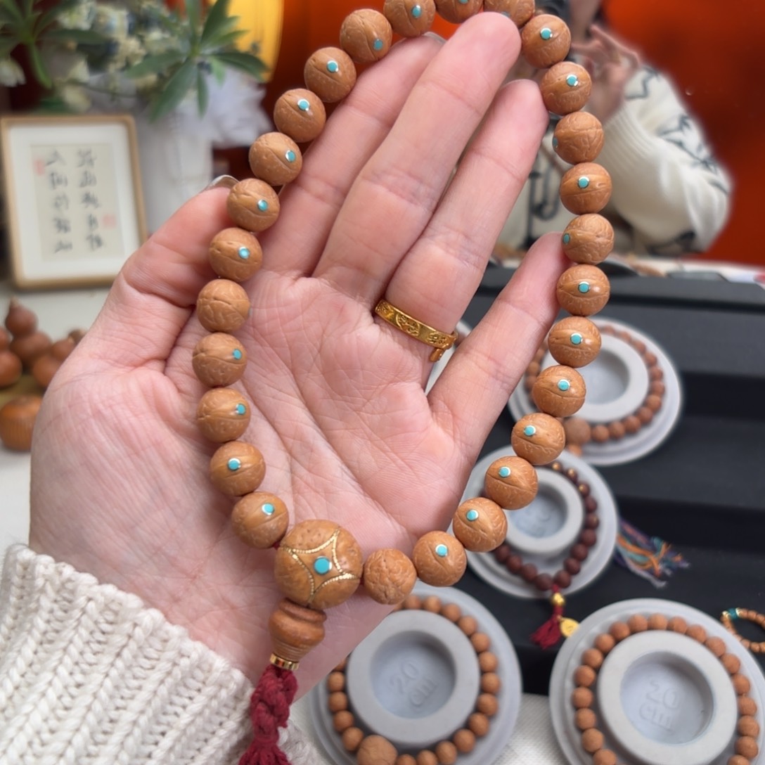 凤眼菩提吊坠11.5毫米松手持27颗