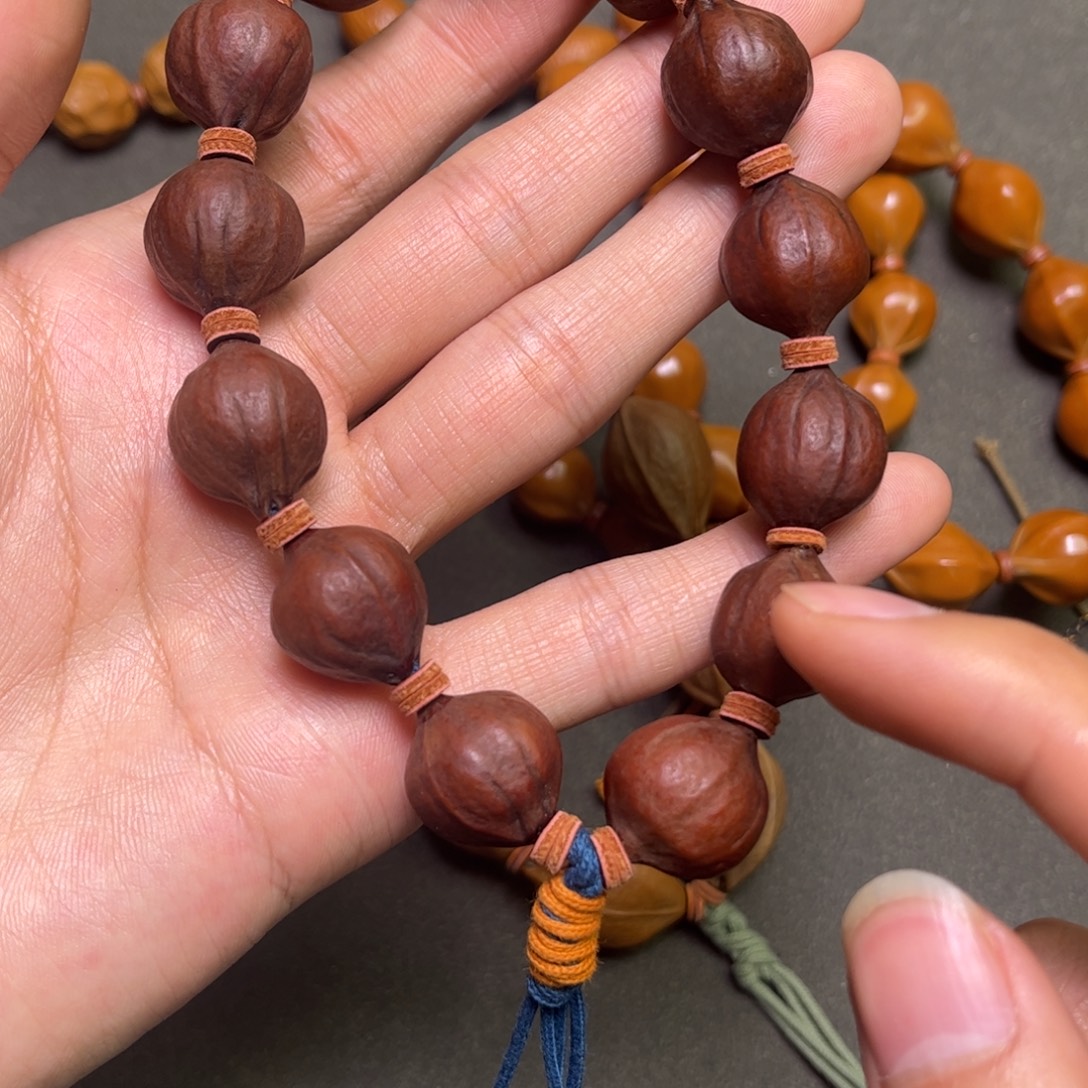 橄榄核手串/手链紫皮