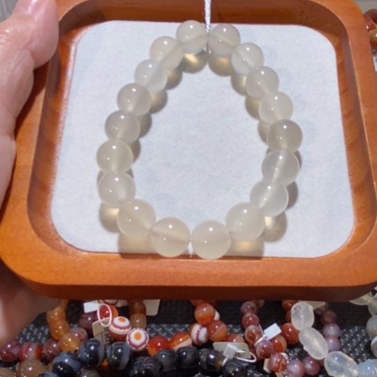玛瑙/玉髓未镶嵌手链