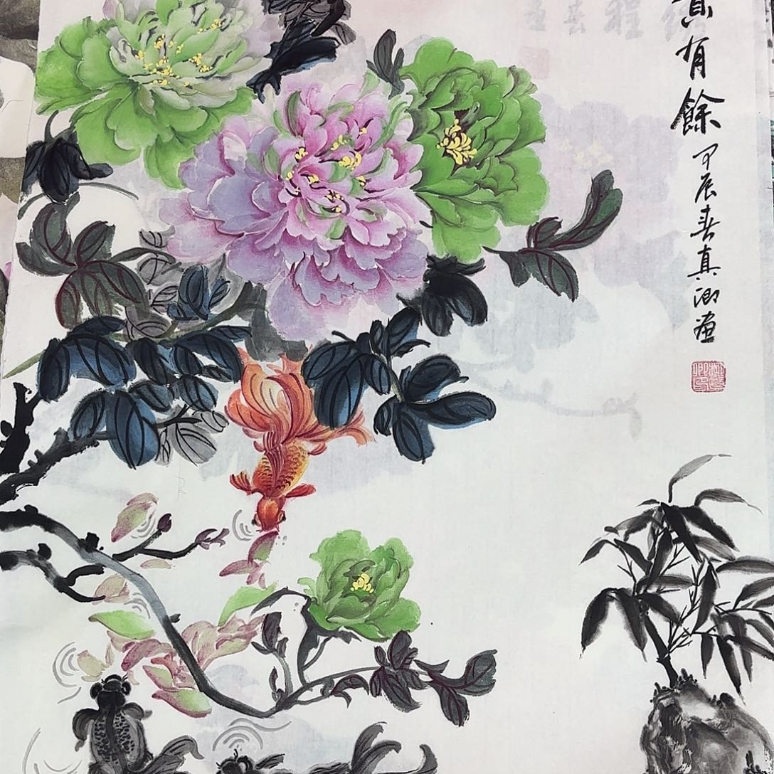 国画国画作品多次入选国内外