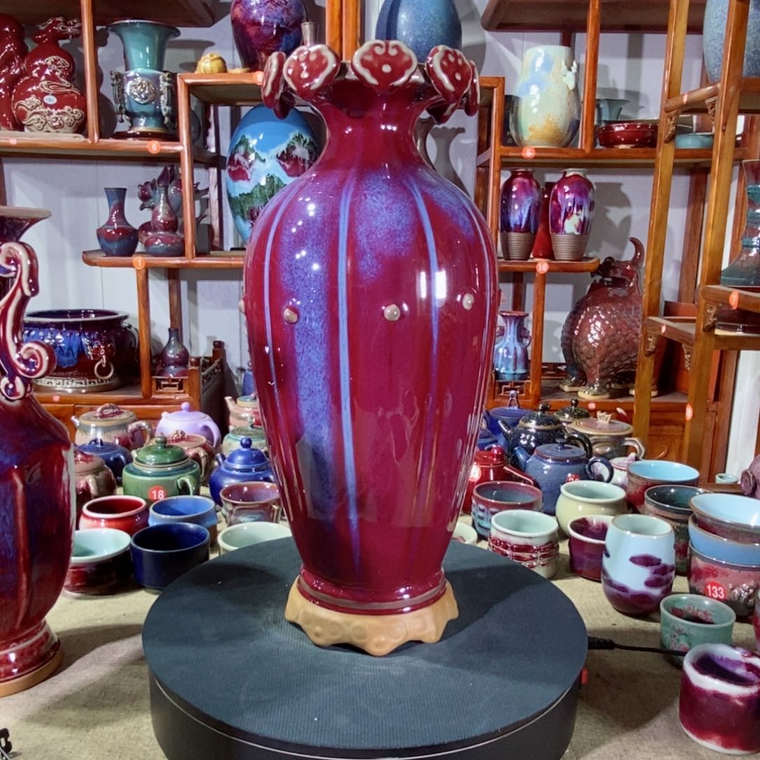 摆件神垕镇原产地钧瓷！