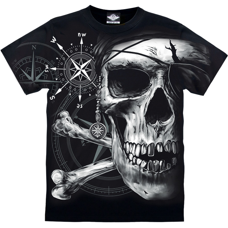 骷髅海盗 大图短袖 限量款DT