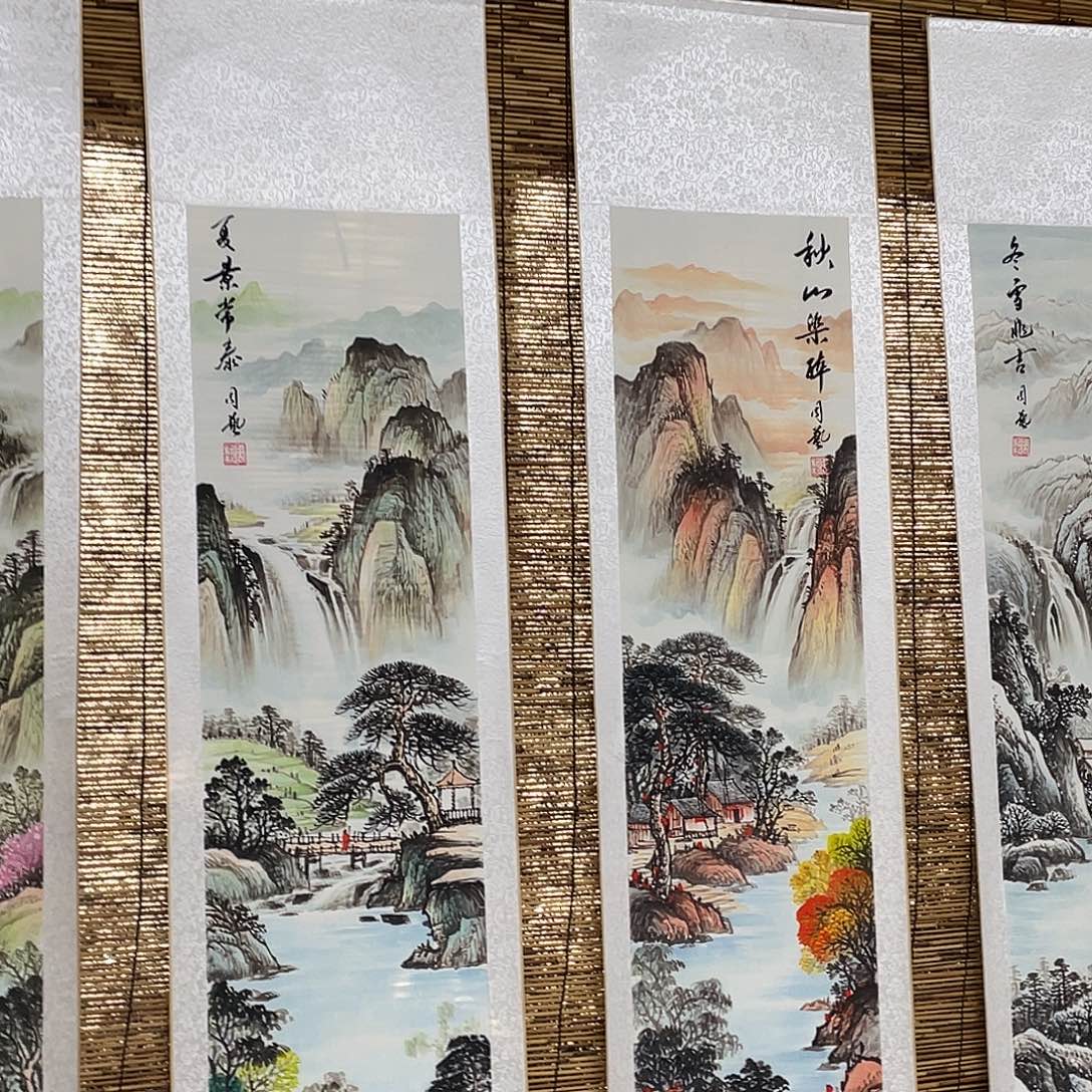 南***兵国画老师手笔手绘作品n