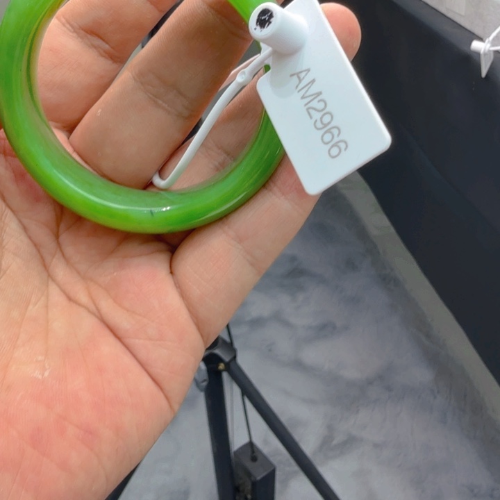 和田玉（碧玉）手镯未镶嵌52