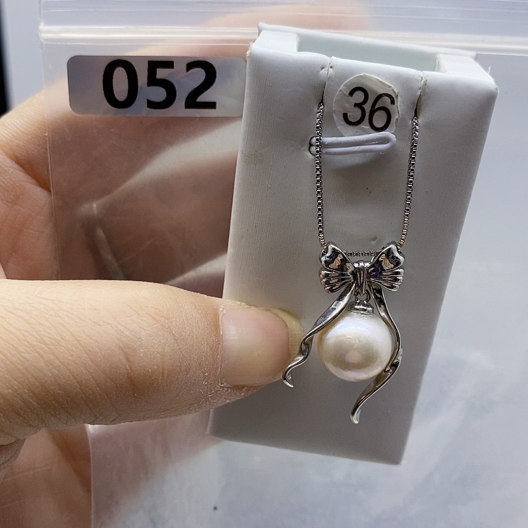 颈饰合金淡水珍珠