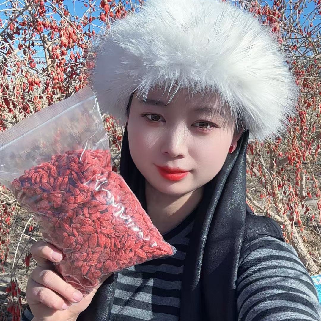 2025高原吊干中果红枸杞（拍一斤送黑枸杞一份